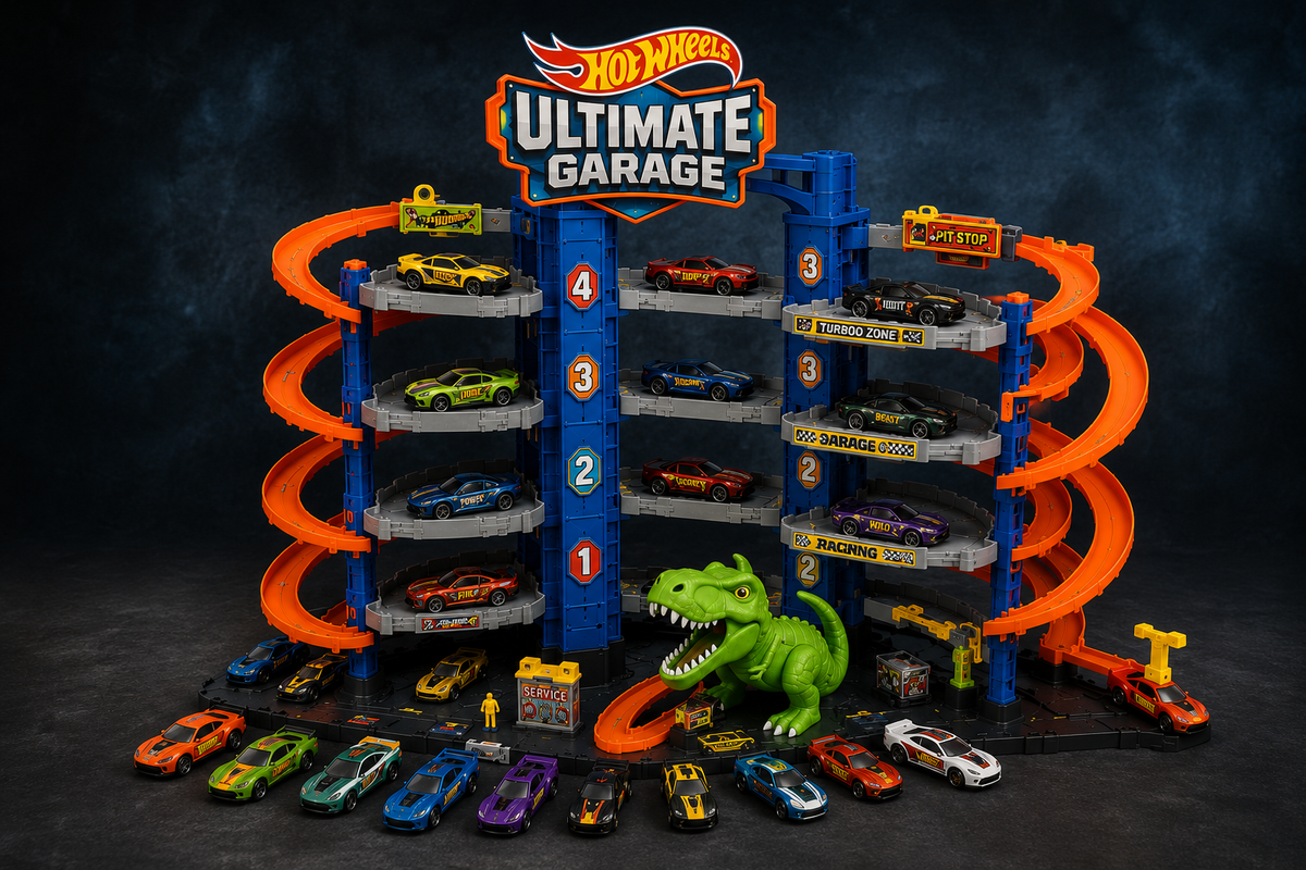 Mags Toys Ultimate Garage Multi-Level Car Playset