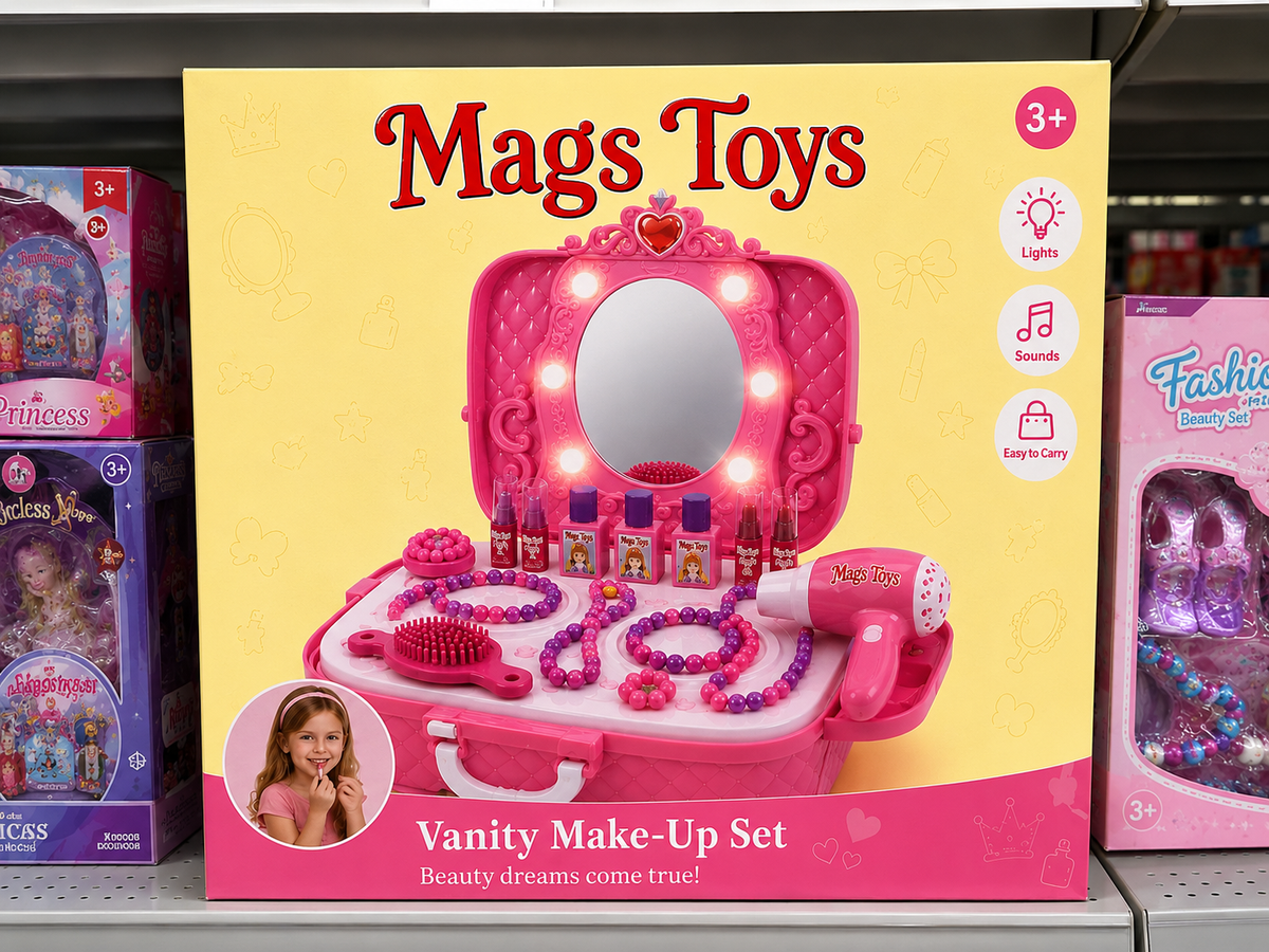 Mags Toys Vanity Make-Up Pretend Play Set
