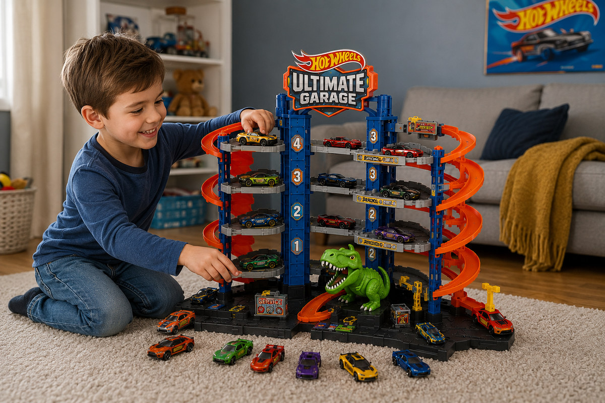 Mags Toys Ultimate Garage Multi-Level Car Playset